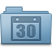 Schedule Folder Blue Icon 48x48 png